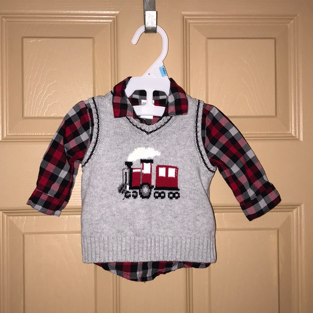 😍BABY BOY BUNDLE- 2 tops and a pair of jeans.😍 - Picture 3 of 3